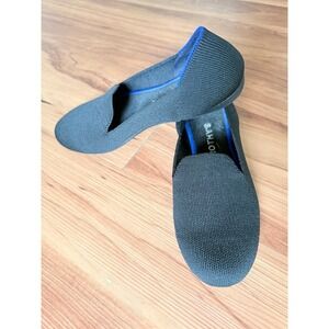 ROTHYS Black Knit Loafer Flats Women's Shoes Size 6.5